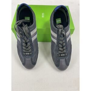 Hugo Boss men Casual Shoes Stiven Charcoal Size 11 Us